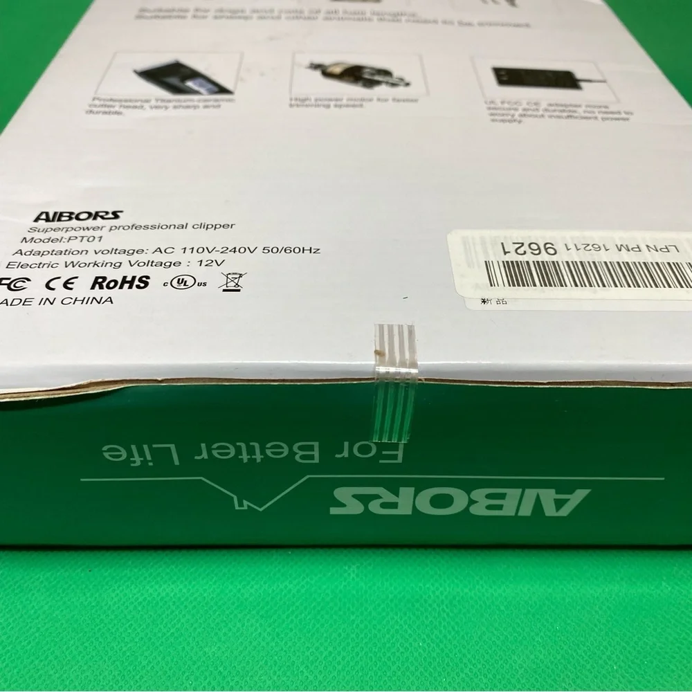 AIBORS SUPERPOWER PROFESSIONAL CLIPPER PT01 New Open Box
